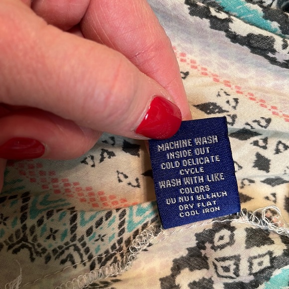 Ocean Drive clothing co. Size M faux wrap dress. - Picture 4 of 5